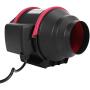 WOOW DEPOT 4 Inch 200 CFM Quiet Round Exhaust Inline Duct Fan for Hydroponics Bathrooms Ventilation,No Speed Controller