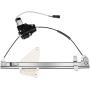Power Window Regulator Rear Right Passenger Side with Motor fits for 2001-2004 for Jeep Grand for Cherokee 55363284AA 55363284AB 55363284AC 55363284AD 741-375