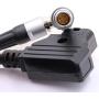 ZBLZGP D-tap to Right Angle 0B 7 Pin Motor Power Cable for TILTA Nucleus-M Wireless Follow Focus
