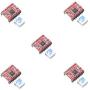 5pcs A4988 Stepper Motor Driver pololu StepStick Module Board Red with Aluminum Heat Sink Compatible with ramps 1.4 3D Printer Reprap, CNC Machine or Robotics