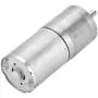 Metal Gear Motor,1Pcs 25mm DC 5-12V 25GA-370 Gear Reduction Motor Large Torque Gear Box Motor for DIY (9#)