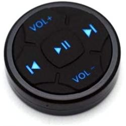 Wireless Bluetooth Media Button Remote Selfie Control Start Siri Car Motorcycle Steering Wheel Music for iPhone