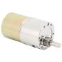 XD-37GB520 DC Reduction Motor , Controllers Motor Speed Controllers Electric Gearbox with Bracket Governor Adjustable Low Speed 24V CW/CCW for Micro Machinery[50rpm/min ]