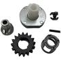 ENGINERUN 696540 Starter Drive Gear Assembly Compatible with Briggs and Stratton 495878 490421 396865 Toro MTD Murray Lawn Mower Tractor Replacement Parts Ref Oregon 33-005