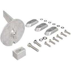 Quicksilver 8M6007993 Aluminum Anode Kit - Yamaha 4T Outboards 40-60 HP