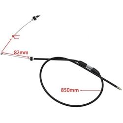 HEZB 7/8 22mm Motorcycle Throttle Lever Thumb Controller Throttle Cable Thumb Fueler Compatible with ATV Four-Pit Bike