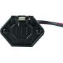 Attwood 14366-6 Heavy-Duty Trolling Motor Connectors 2-Wire 8-Gauge Female Receptacle