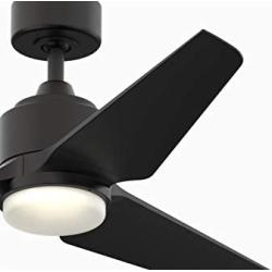 Fanimation MAD8514BLW TriAire Custom Motor-BLW Fan-Multi, Black