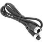 Car Video 4Pin Aviation Extension Cable for CCTV Rearview Camera Car Truck Trailer Camper Bus Motorhome Vehicle Backup Monitor Waterproof Shockproof System 3FT/1M