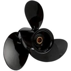 Quicksilver Black Diamond 3-Blade Aluminum Propeller - For Mercury and MerCruiser Engines