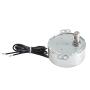 Fielect Synchronous Motor AC 220V 0.8-1RPM Turntable Motor CW/CCW Direction 4W TYC-50 Horizontal Hole Tapping Shaft