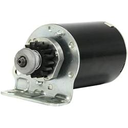 Starter Motor Compatible with/Replacement for Briggs 390838 497594 497595 5-22 HP 5742 /John Deere AM122337, AM37352, AM39137, LG497595, MIU13772, SE501880 /Briggs 391423, 392749