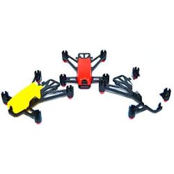 Vehicles-OCS Q100 100mm DIY Micro Mini FPV Brushed RC Quadcopter Frame Kit Support 8520 Coreless Motor F3 Naze32 CC3D Brushed - (Color: White)