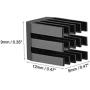 uxcell Electronic Radiators Heatsink for Stepper Motor,3D Printer 9x9x12mm Black 10pcs