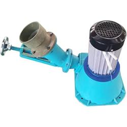 Home Mountain 2kw Water-Power Turbine Hydroelectric Waterproof Portable Outdoor Hydro Generator Permanent Magnet Brushless Motor (Color : Blue)