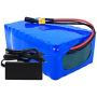 Wnicek 36V 20000mAh 10S6P E-Bike Lithium Battery Ebike Battery Pack Rechargeable Battery for Motors Within 1000 Watts for Scooters Electric Motorcycles with Charger