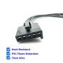 WPT1285, 645-512 Blower Motor Resistor Connector, AC Fan Pigtail Wiring Harness Connector Compatible with 2010-2015 Ford Fusion, 11-14 Lincoln MKZ Base Hybrid, 10-11 Mercury Milan