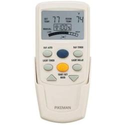Ceiling Fan Remote Control Replace Hampton Bay Thermostatic LCD W Fan Timer FAN-9T L3HFAN-9T (Remote Only) -Pikeman
