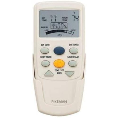 Ceiling Fan Remote Control Replace Hampton Bay Thermostatic LCD W Fan Timer FAN-9T L3HFAN-9T (Remote Only) -Pikeman