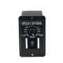 EElabper Motor Speed Controller DC PWM Brush Generator Control Adjustable 10-60V 6A with Reversible Switch