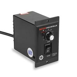 400W AC 220V Motor Speed Controller,Motor Speed Pinpoint Regulator Controller Forward & Backward for Packaging, Printing, Food, Electronics, Instrumentation,Clothing Industry Production Line