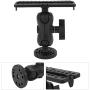 Fish Finder Mount, Black Marine Electronic Fish Finder Bracket Base Plate Kit RAM‑B‑111U Replacement for ECHOMAP Boat/Yacht Spare Parts