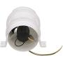 Attwood 1749-4 Turbo 4000 Series II In-Line Blower, For 4-Inch Interior Diameter Vent Hose, Water Resistant, 12-Volt