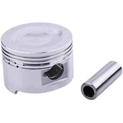Glixal ATMT1-038 GY6 100cc 50mm Piston Set with Rings for 139QMB 139QMA Engine Scooter Moped ATV Go Karts JONWAY,JMSTAR,ROKETA,SUNL,TANK,PEACE,TAOTAO,Dongfang,Kazuma,JCL,BMS