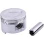 Glixal ATMT1-038 GY6 100cc 50mm Piston Set with Rings for 139QMB 139QMA Engine Scooter Moped ATV Go Karts JONWAY,JMSTAR,ROKETA,SUNL,TANK,PEACE,TAOTAO,Dongfang,Kazuma,JCL,BMS