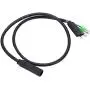 Vifemify Electric Bike Accessories 600mm Motor Convert Extension Cable 9 Pin Conversion Line Waterproof Connector Electric Conversion Kit