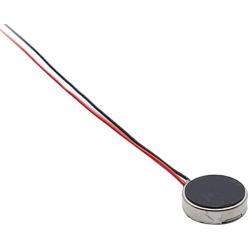 10mmx2.7mm Mini Tiny Vibration Motors 1.5V 3V Flat Coin Button-Type Micro DC Vibrating Motor for Mobile Phone Cell Phone Tablet Pager -（8PCS）