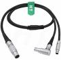 HangTon Digital Motor Run Power Cable for Preston Digital Micro Force to Alexa Camera DM4X DM2 Digital Motor, 14-pin RS 3 pin 7-pin 90cm