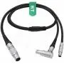 HangTon Digital Motor Run Power Cable for Preston Digital Micro Force to Alexa Camera DM4X DM2 Digital Motor, 14-pin RS 3 pin 7-pin 90cm