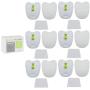 GreenVacShop Shark Rocket DuoClean HV380, HV380W, HV381, HV382, HV383, HV384Q, UV380, ZS360, ZS360C, ZS361C, ZS362 UPDATED Replacement Filter Set, 6 Foam + 6 Felt + 6 Post-Filters, Replaces Shark Part# XPMFK320 XPSTFH380