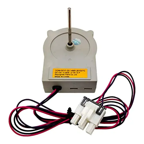 4681JB1027C Evaporator Fan Motor (OEM Original) Exact Fit for LG Kenmore Refrigerator - Replaces 4681JK1004E 4681JB1027V EAU60694512 EAP3523323 PS3523323 AP4507961, 15 Year Warranty