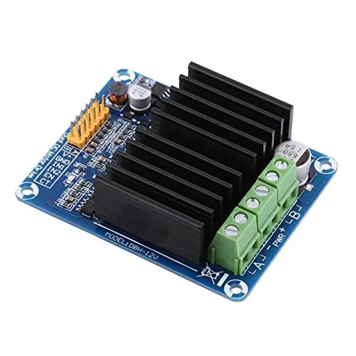 Motor Speed Controller, Dual Channel 200KHz Regulator Driver Module DC 5-12V for Industrial Electrical for DC Motors