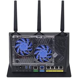 Router Cooling Fan 7CM USB 5V Ultra Silent Radiator for RT-AX86U Dustproof Temperature Reduction