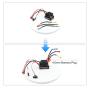 Hobby Fans 4mm Banana Plugs Connector Extension Cable Wire for RC Brushless Motor ESC (3-Pack)