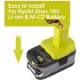 Power Wheels Adaptor for Ryobi 18V P108 P107 P102 Battery Dock Power Connector Rc car Rc Truck 12 Gauge Robotics