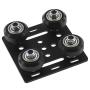 3Dman 2020 Aluminum Profile Pulley Build Gantry Plate (European Standard)
