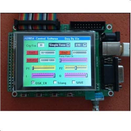 AD9854 DDS Signal Generator + STM32 F103 Controller Board Touch Color Screen
