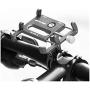 DS. DISTINCTIVE STYLE Aluminum Universal Bike Phone Mount for 31.8 mm Handlebar 360 Degree Rotatable Motorcycle Phone Holder Adjustable Cycling Phone Mount - Titanium