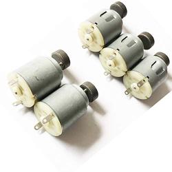 Mini Vibration Motor 140 Mini Vibration Motor DC 1.5-3V 5200RPM for Electric Toys Replacement - (5 Pcs)