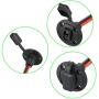 YETOR 10AWG SAE Connector, Weatherproof Socket Sidewall Port,Quick Disconnect Wire Automotive Panel Extension Cable for Solar Generator Battery Charger.(50CM)
