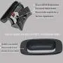 Tailgate Handle Latch and Bezel Trim with Rod Clips for 1999-2007 Chevy Silverado GMC Sierra 1500 2500 3500 | Replaces# 15997911, 15228539, 15228541, 15228540