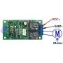 Anntem Wireless Remote Control Switch 433mhz rf Transmitter and Receiver kit dc12v Motor Transfer Starter Battery Power Small Motor Forward+Reverse+Stop Steering Remote Control Controller