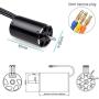 SURPASS HOBBY Rocket 3660 3250KV Brushless Motor Shaft 5mm with Water Cooling Jacket for RC Boat