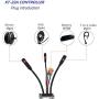 KT System kit,Suitable for 36V/48V 500W Motor ，Ebike Conversion Kits, KT-22A Waterproof Controller with KT-LED880 diaplay