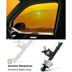 A-Premium Power Window Regulator with Motor Compatible with Nissan Sentra 2013-2019 Front Left with Express Up Or Down