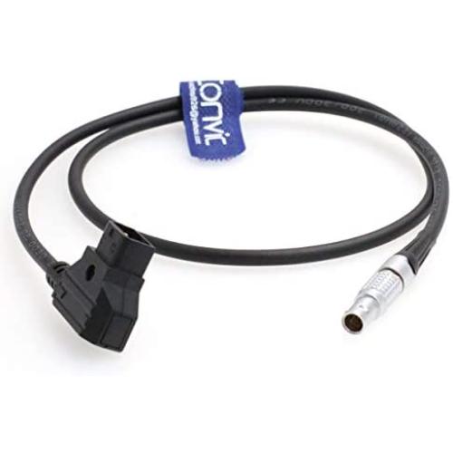 Eonvic D-tap to Straight 7 Pin Connector Nucleus M Power Cable for Tilta Motor